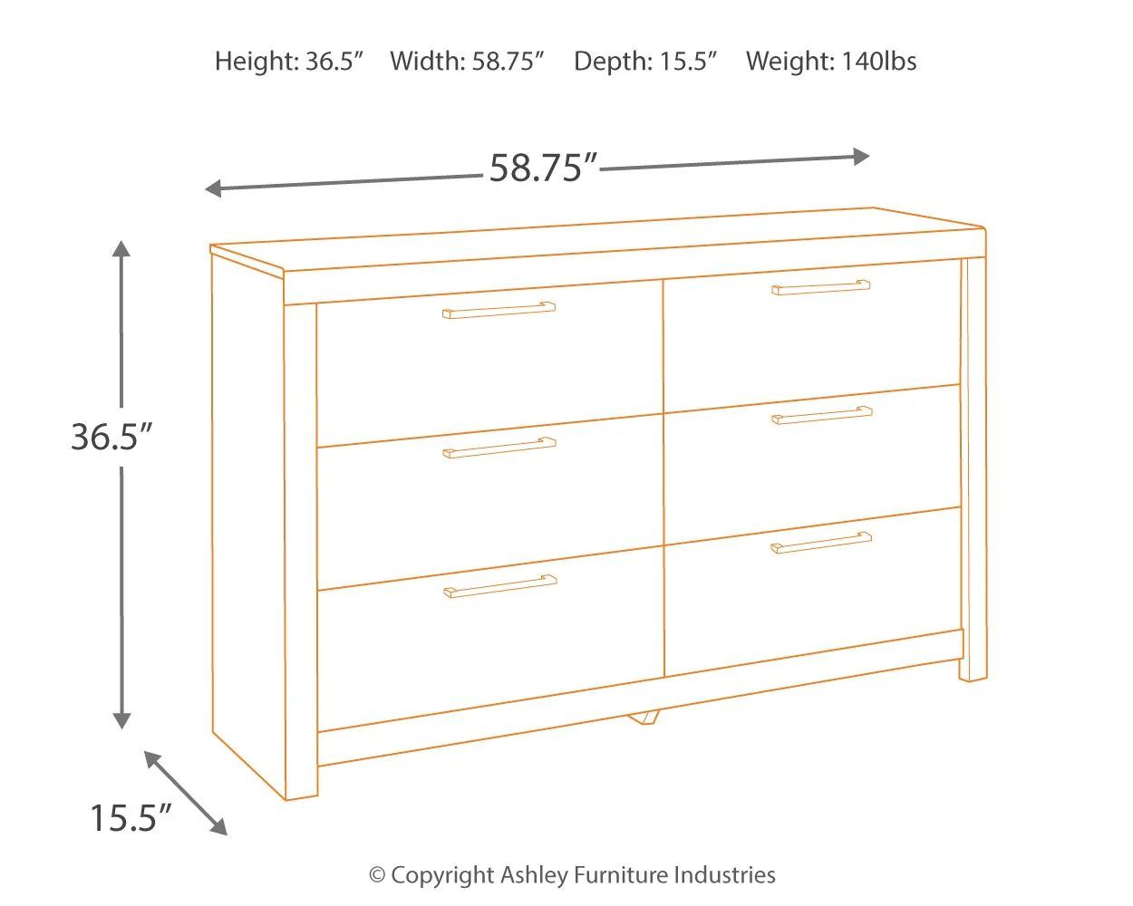 Derekson - Dresser - Image 5