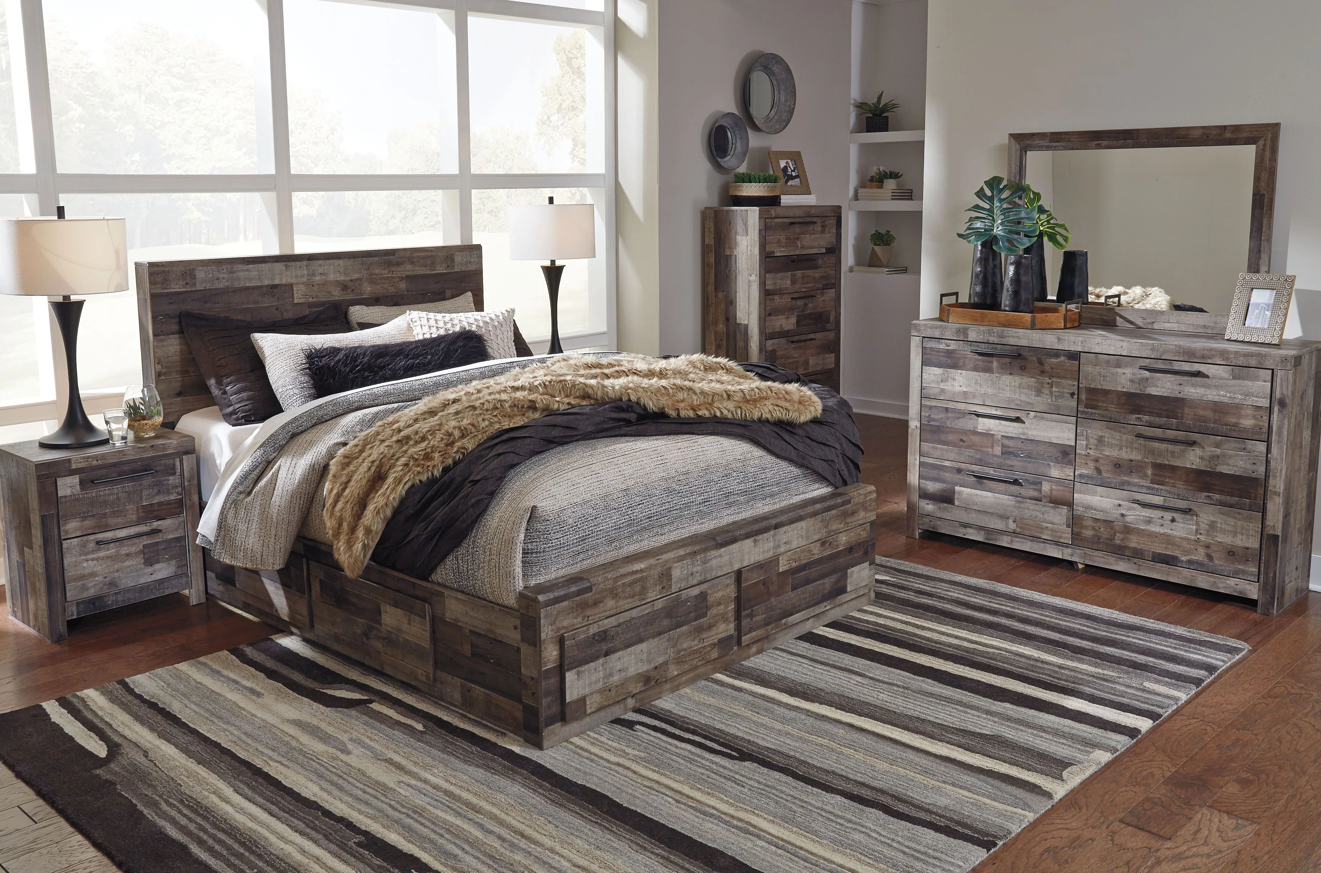 Derekson - Panel Bed - Image 16