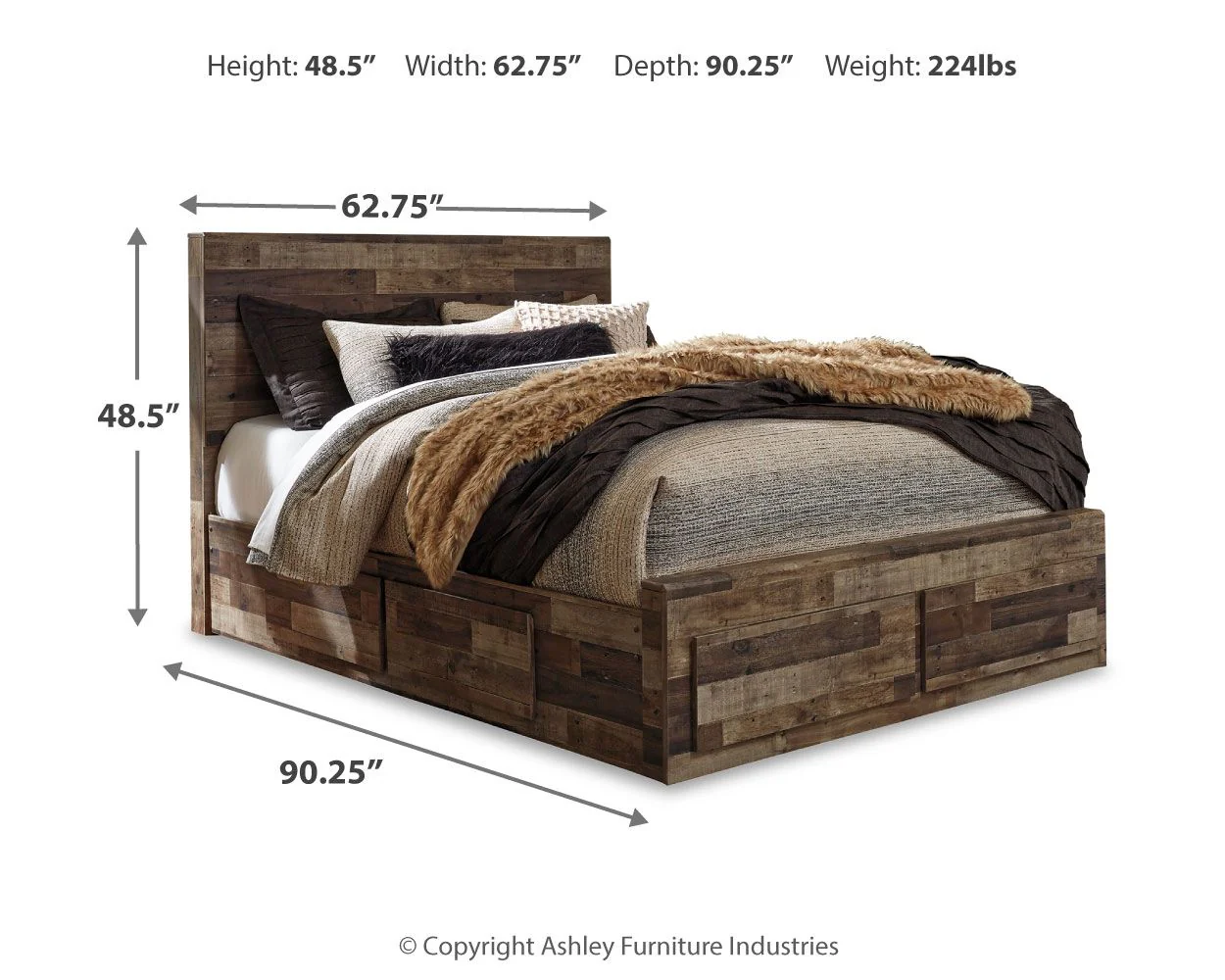 Derekson - Panel Bed - Image 25