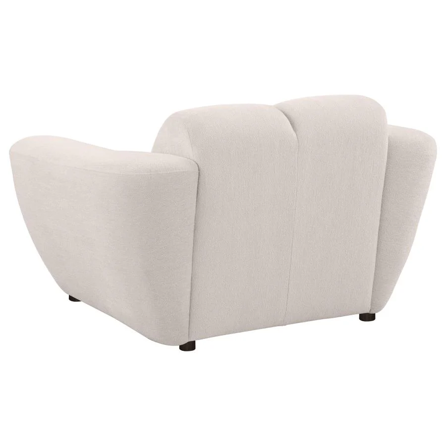 Destino - Chenille Splayed Arm Sofa Set - Image 15