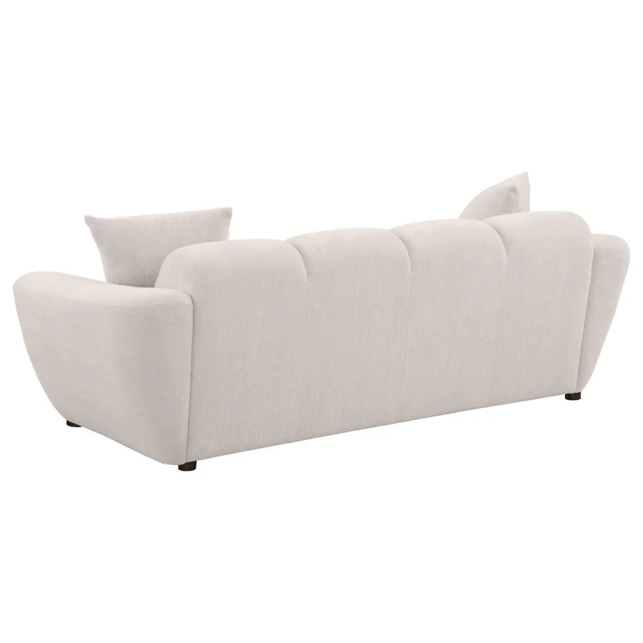 Destino - Chenille Splayed Arm Sofa Set - Image 7