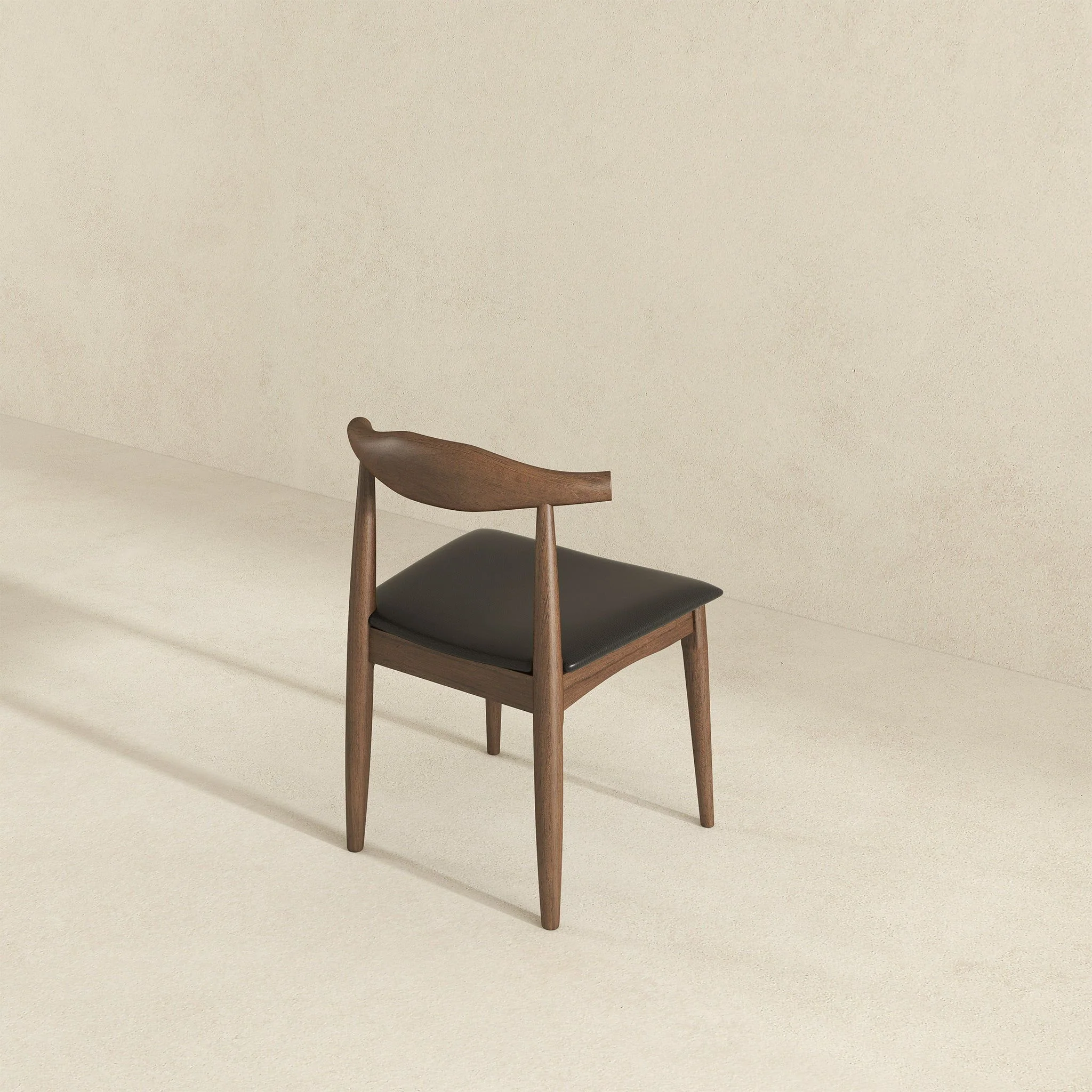 Destiny - Dining Chairs (Set of 2) - Black / Dark Brown - Image 11