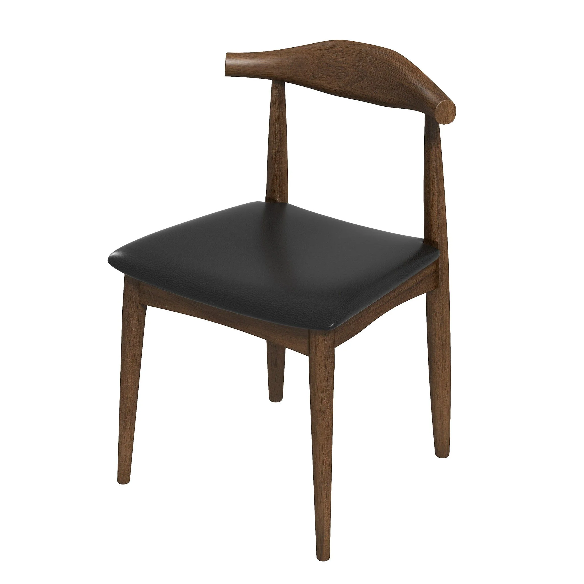 Destiny - Dining Chairs (Set of 2) - Black / Dark Brown - Image 14
