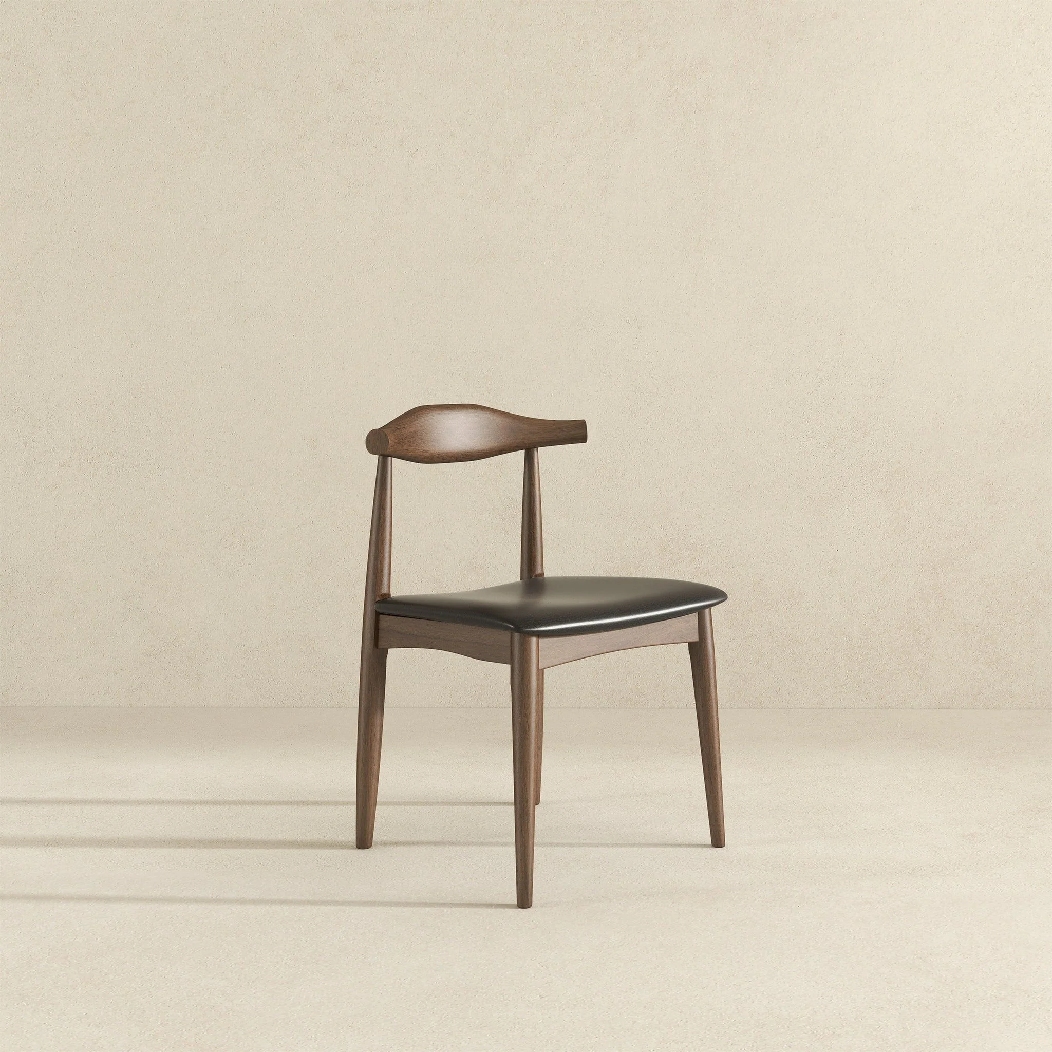 Destiny - Dining Chairs (Set of 2) - Black / Dark Brown - Image 6