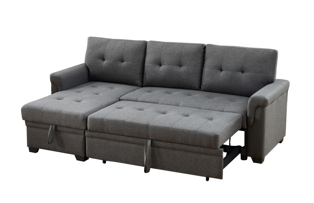 Destiny - Reversible Sleeper Sectional Sofa With Storage Chaise - Image 3
