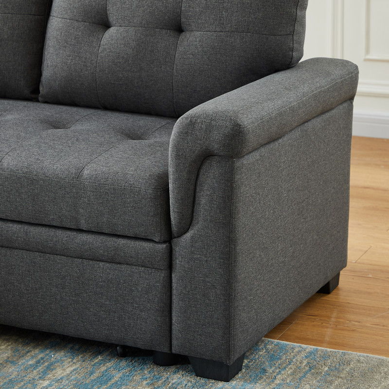 Destiny - Reversible Sleeper Sectional Sofa With Storage Chaise - Image 6