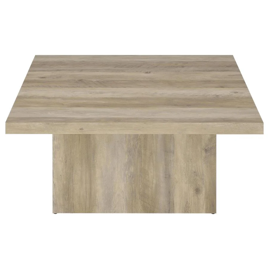 Devar - Square Coffee End Table Set - Distressed Pine - Image 18