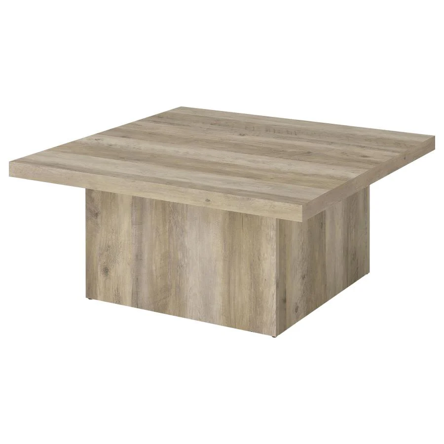 Devar - Square Coffee End Table Set - Distressed Pine - Image 20
