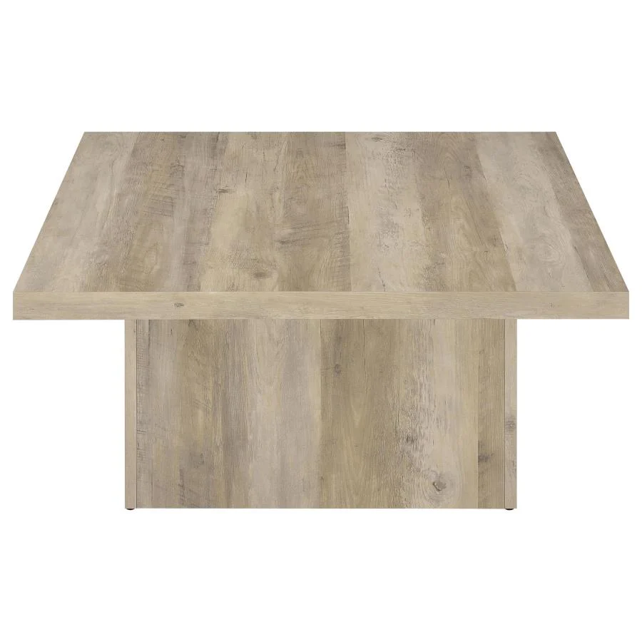 Devar - Square Coffee End Table Set - Distressed Pine - Image 22