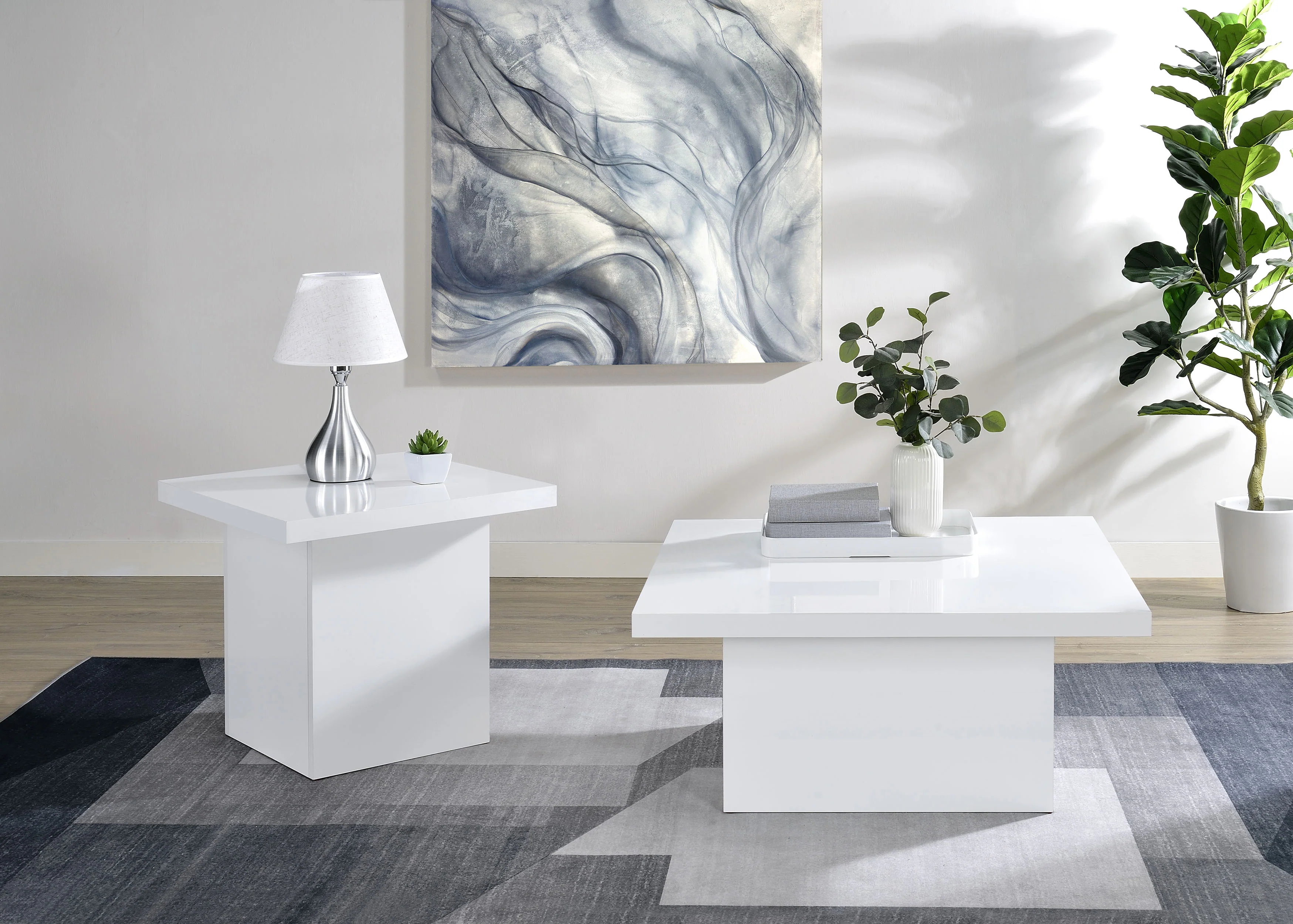 Devar - Square Coffee Table Set - Image 152
