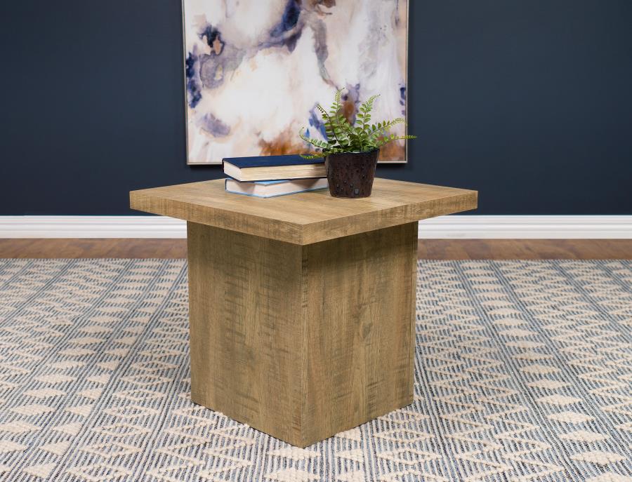 Devar - Square Engineered Wood Table - Image 11