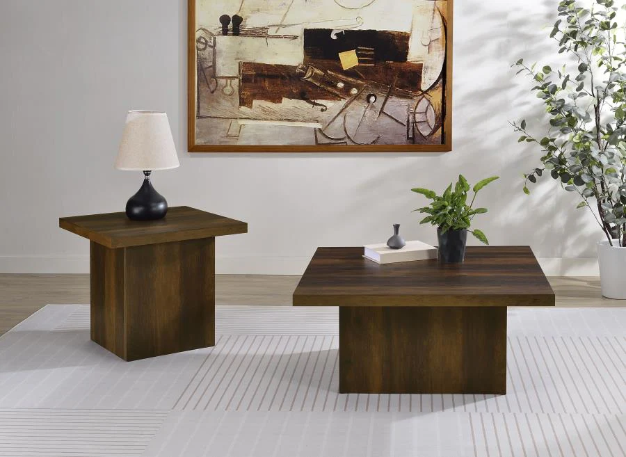 Devar - Square Engineered Wood Table - Image 72