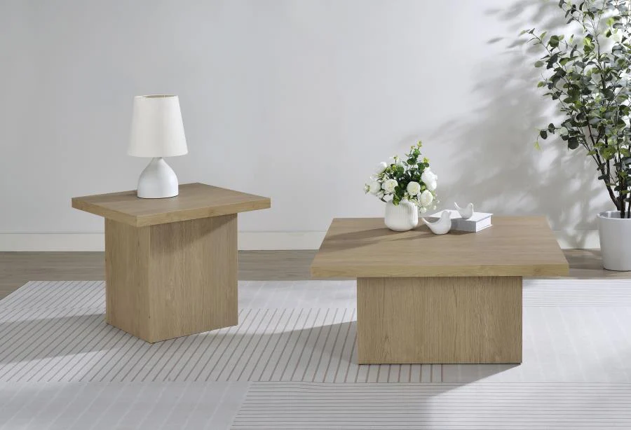 Devar - Square Engineered Wood Table - Image 77