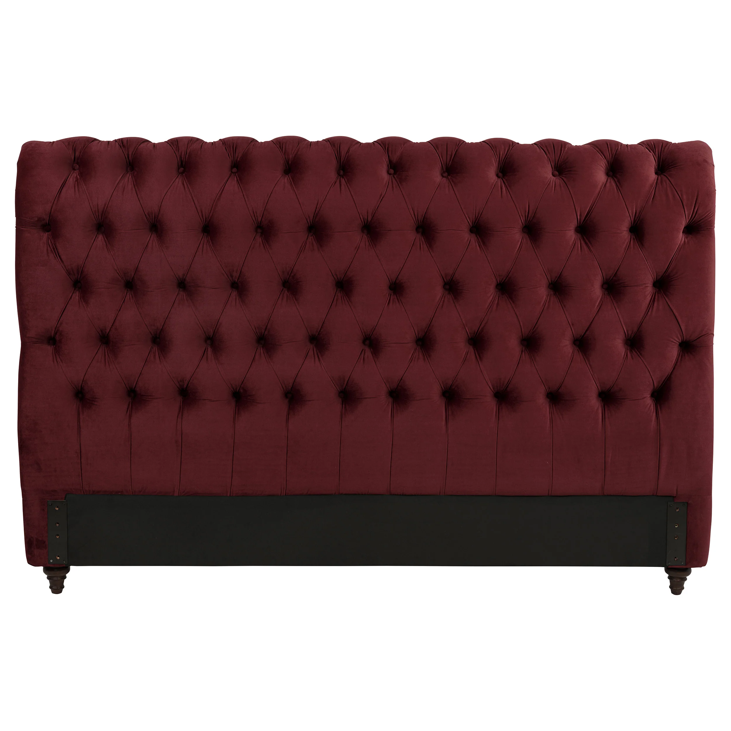 Devon 57-inch Upholstered Headboard Wine Red - Image 3
