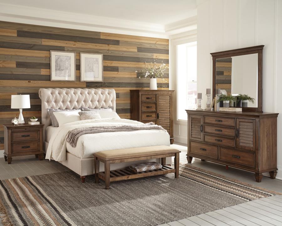 Devon - Upholstered Panel Bed - Image 23