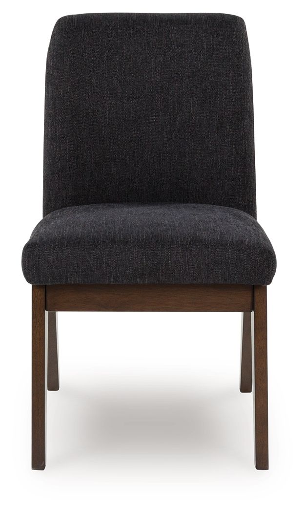 Dilenno - Dining Upholstered Side Chair (Set of 2) - Dark Brown - Image 5