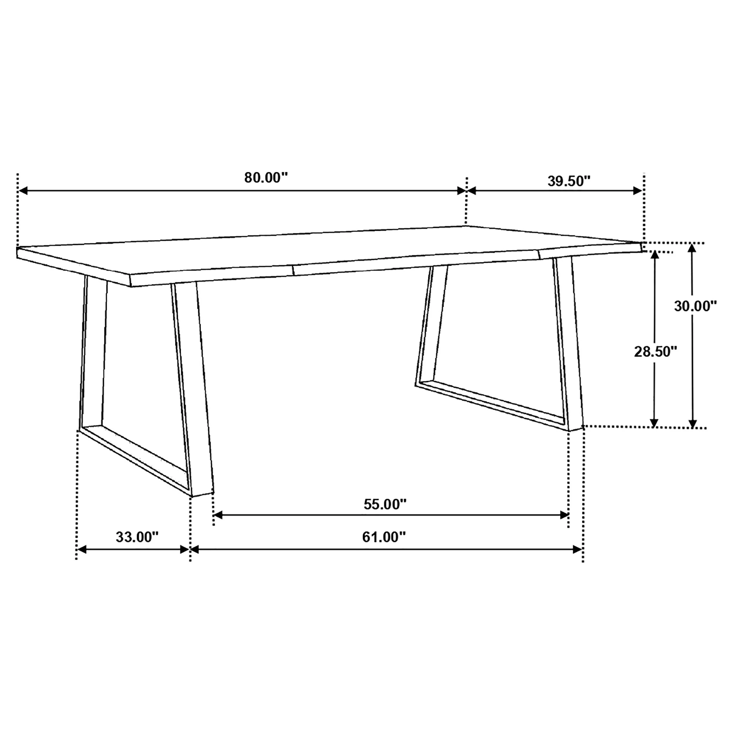 Ditman - Live Edge Dining Table - Gray Sheesham - Image 10