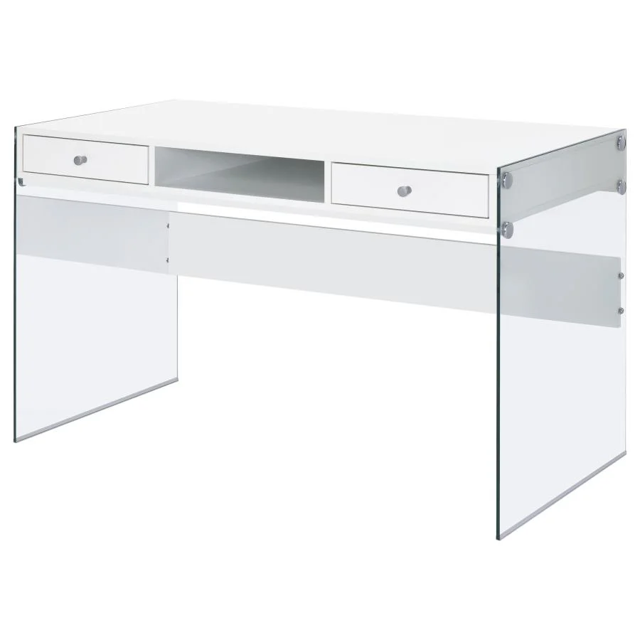 Dobrev - 2-Drawer Writing Desk - Image 5