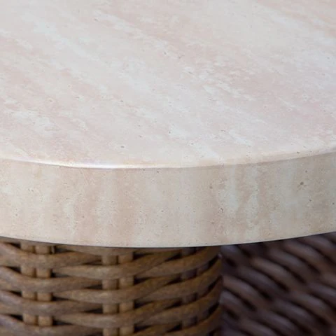 Dolan Creek - Square End Table - Beige / Brown - Image 2