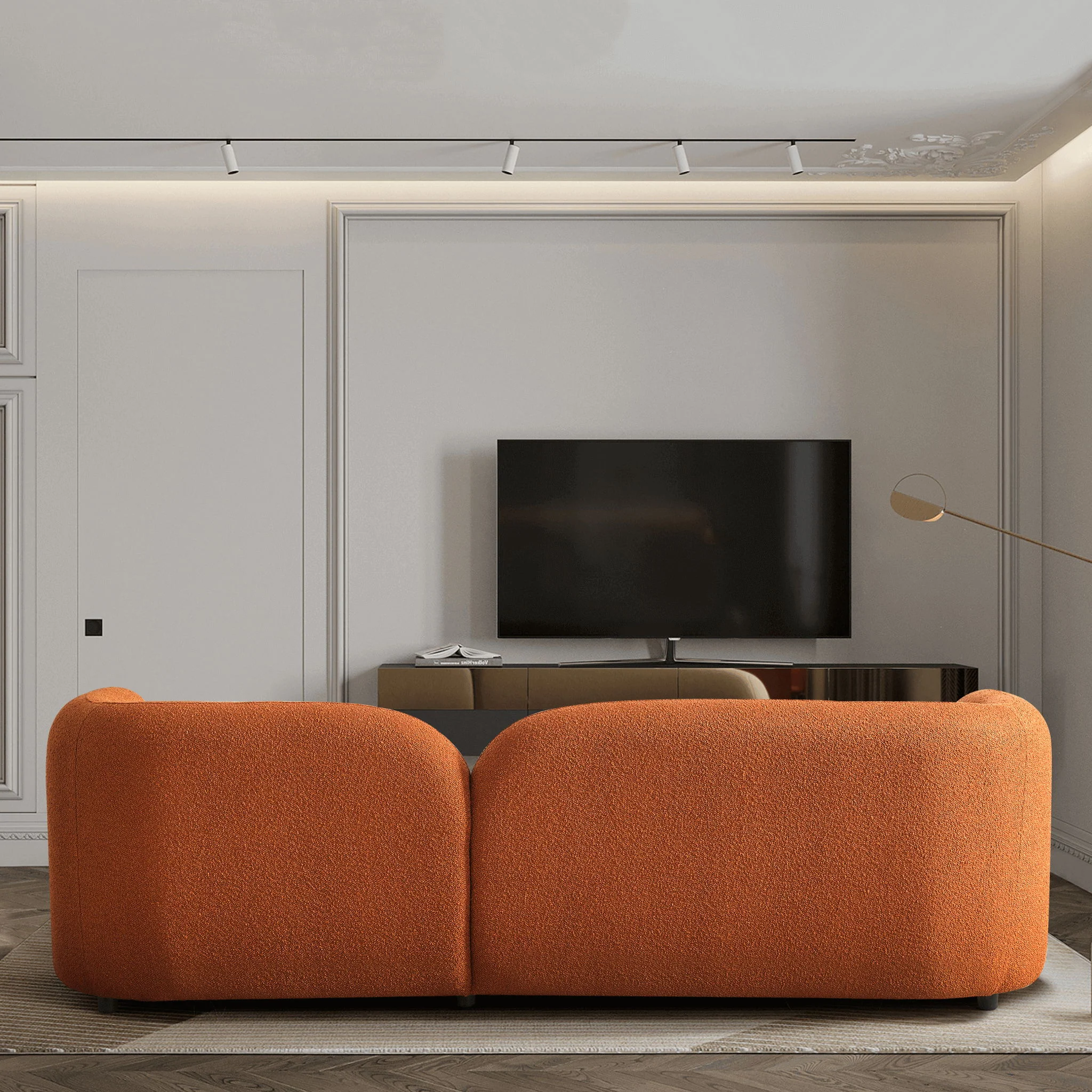 Donna - Japandi Style, Boucle Sofa - Image 11