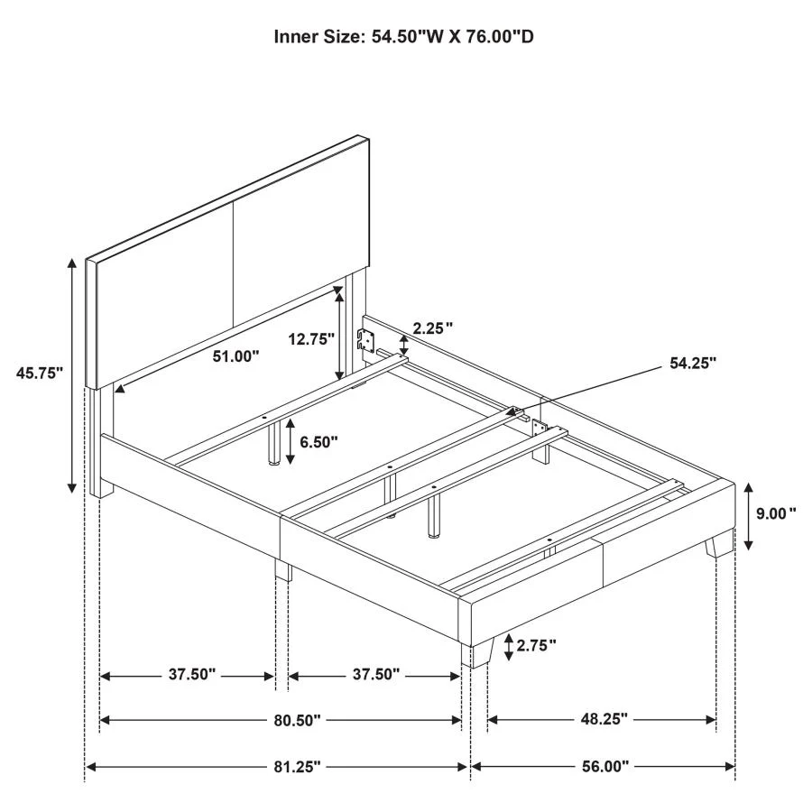 Dorian - Upholstered Panel Bed - Image 136
