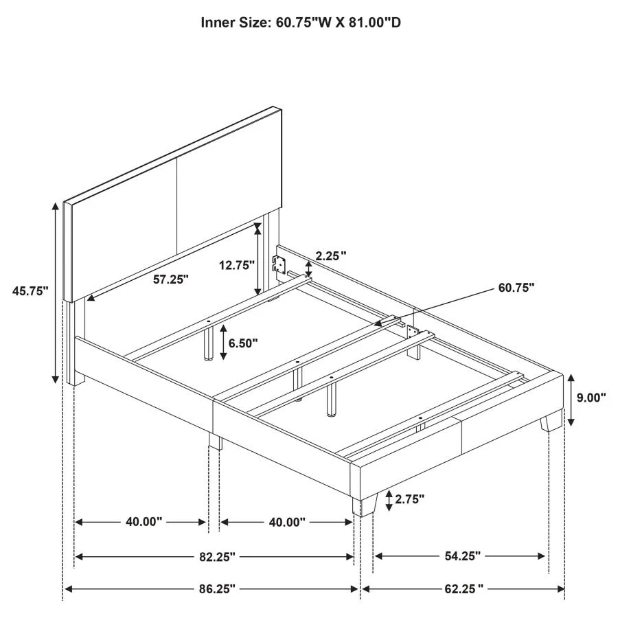 Dorian - Upholstered Panel Bed - Image 143