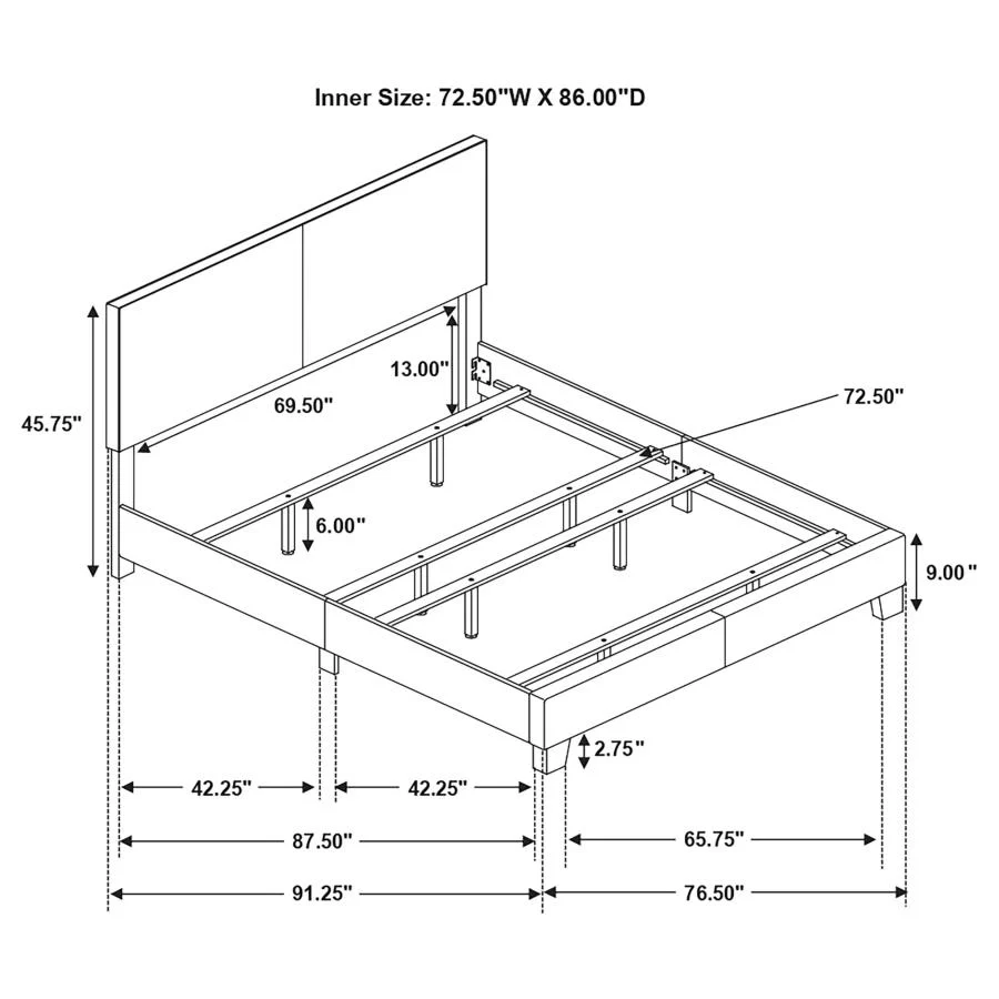 Dorian - Upholstered Panel Bed - Image 79