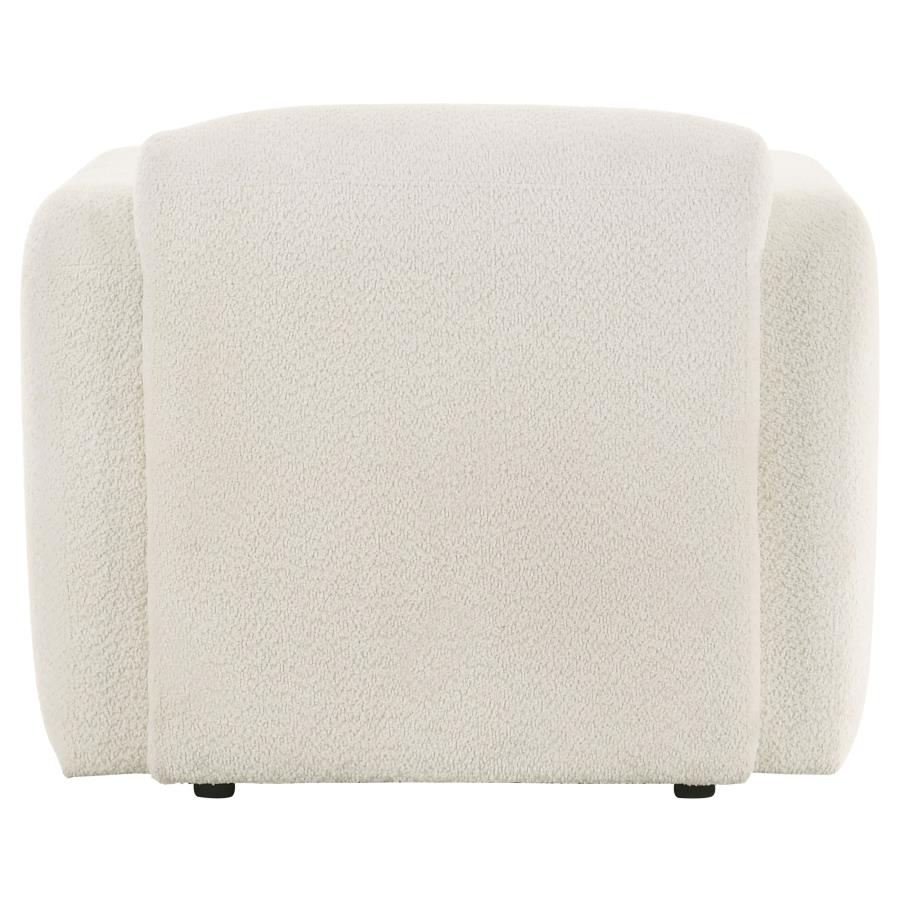 Dorset - Fabric Upholstered Round Track Arm Accent Chair - Image 13