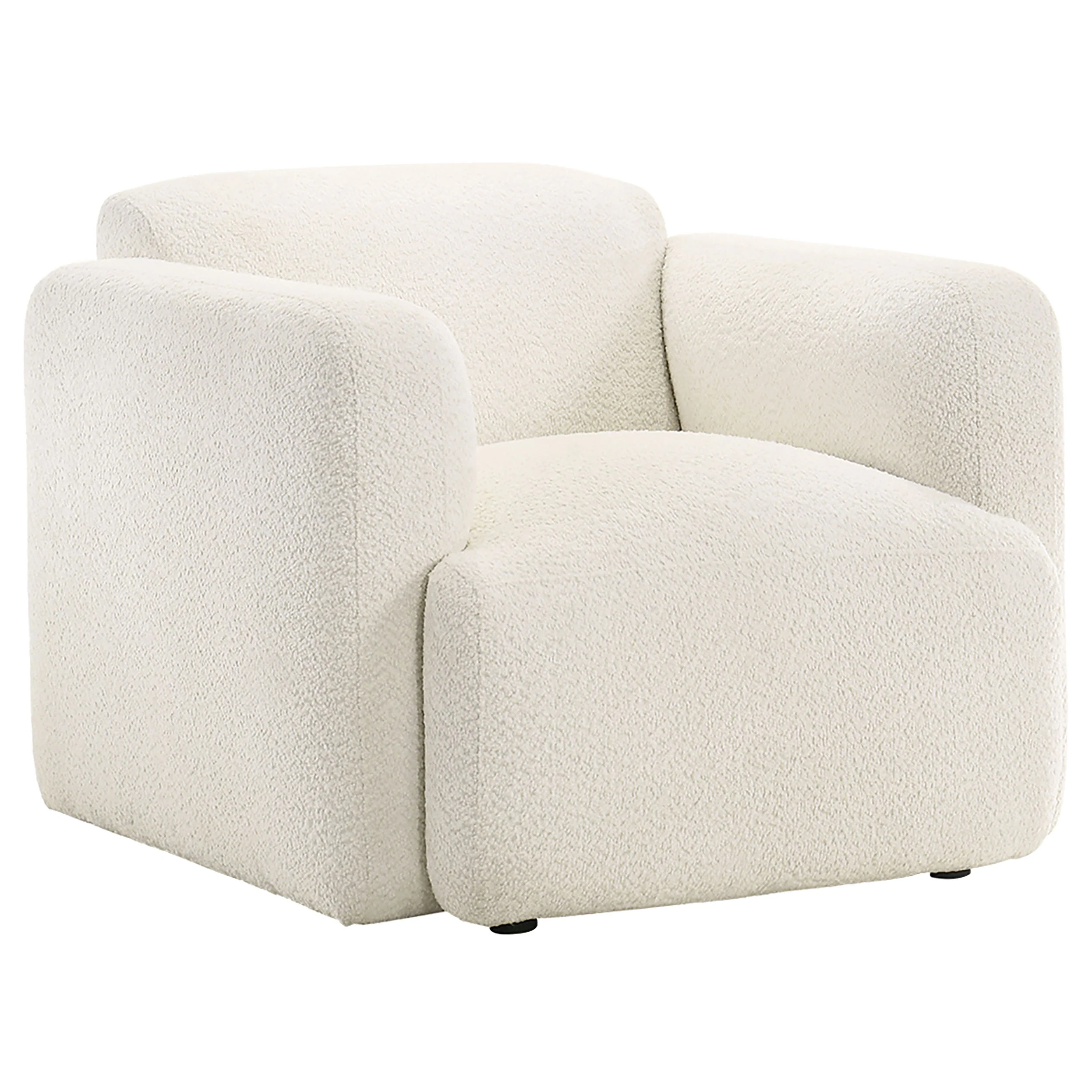 Dorset - Fabric Upholstered Round Track Arm Accent Chair - Image 27