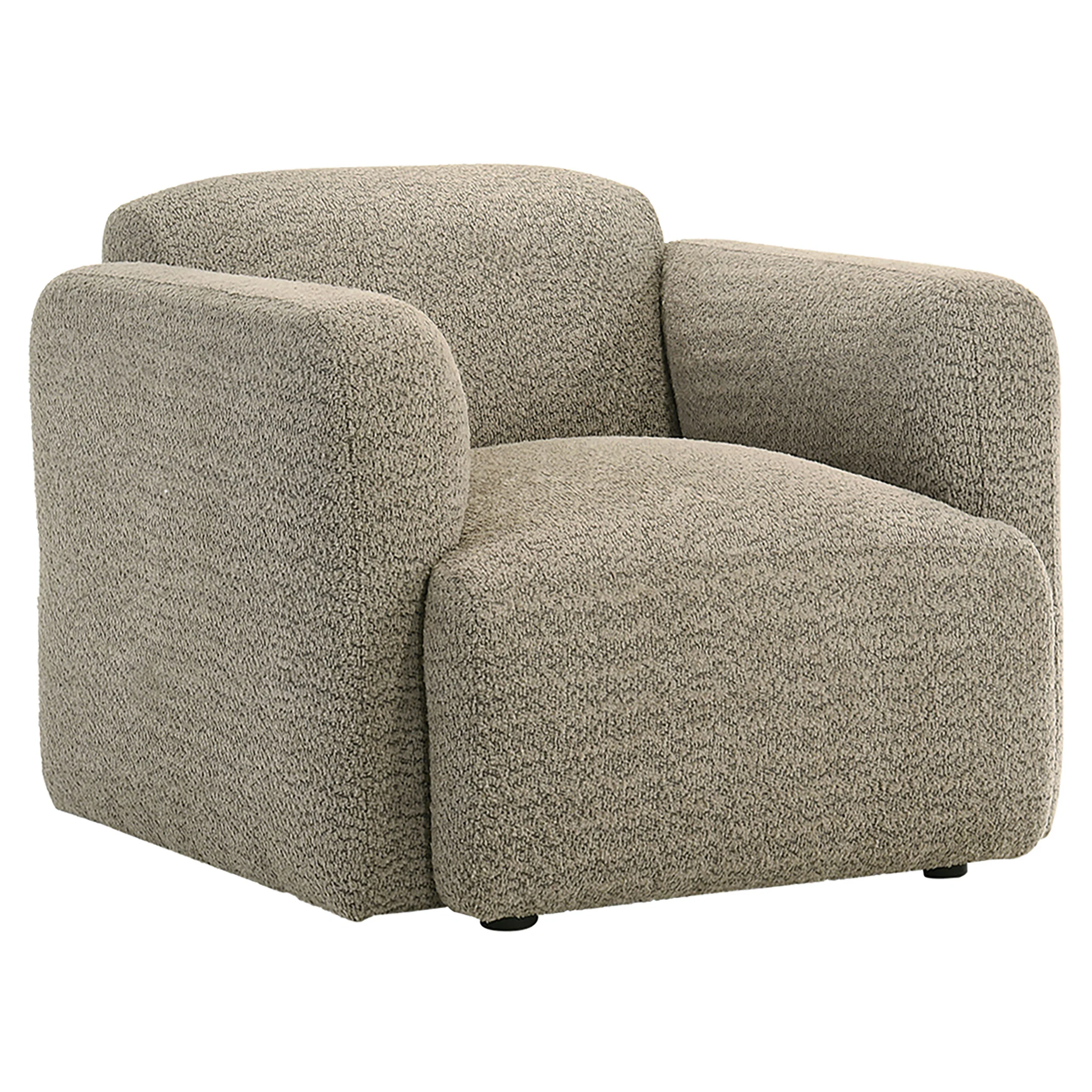 Dorset - Fabric Upholstered Round Track Arm Accent Chair - Image 28