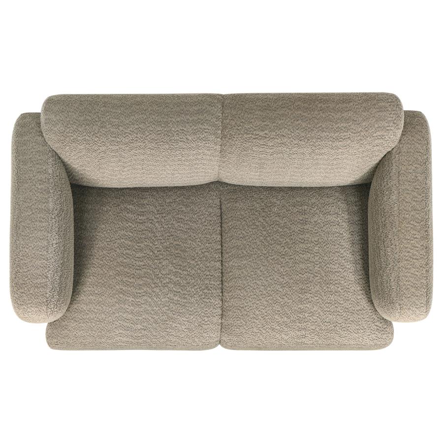 Dorset - Fabric Upholstered Round Track Arm Loveseat - Image 20