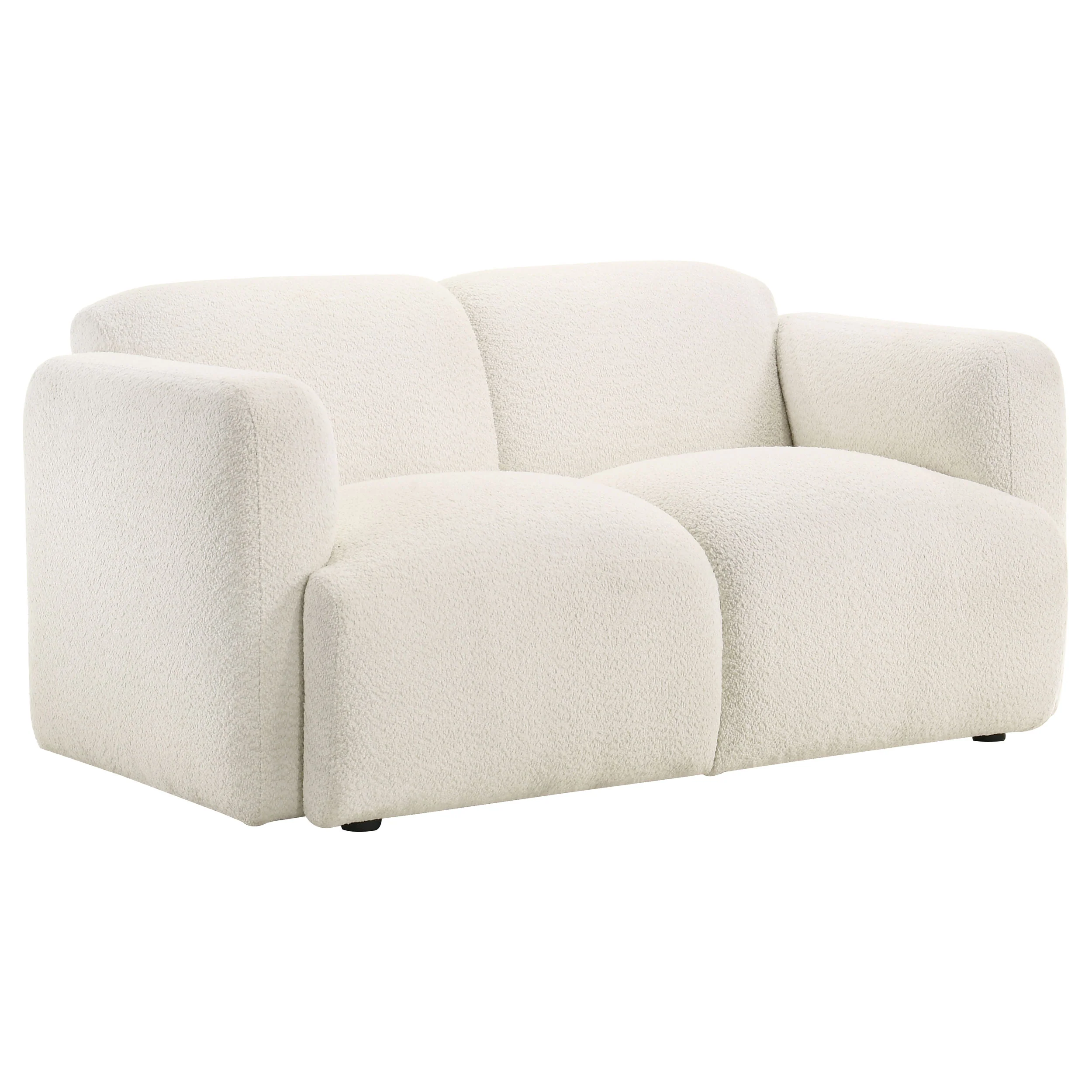 Dorset - Fabric Upholstered Round Track Arm Loveseat - Image 27
