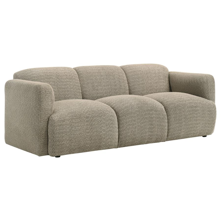 Dorset - Fabric Upholstered Round Track Arm Sofa - Image 2