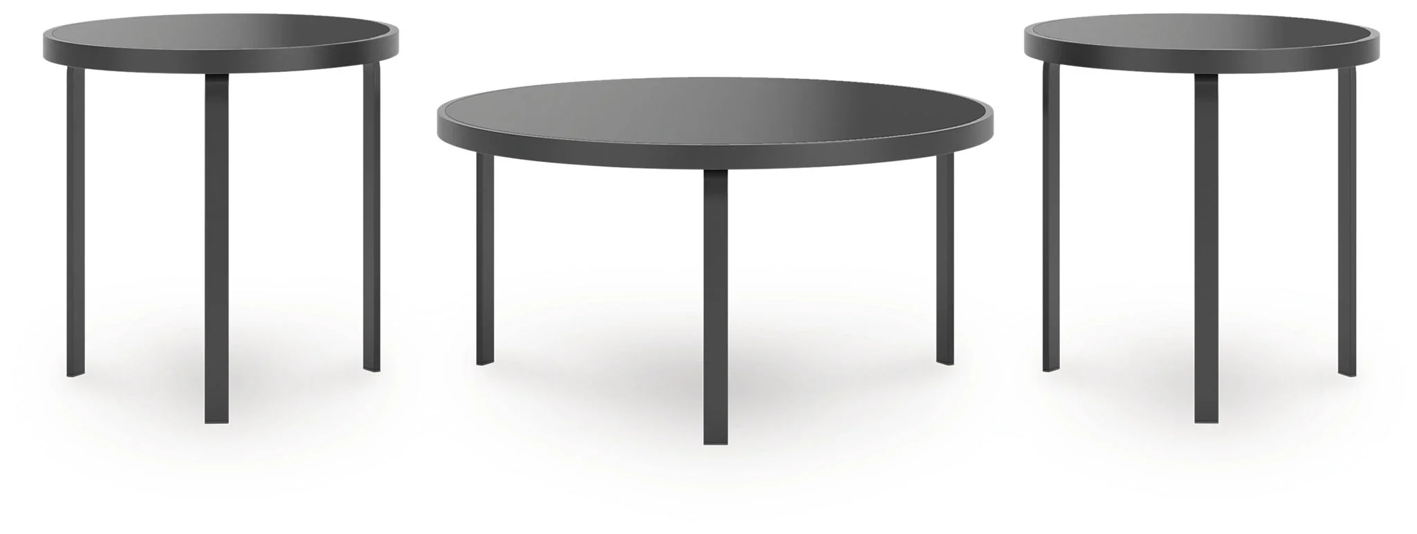 Dorylin - Occasional Table Set (Set of 3) - Black - Image 4