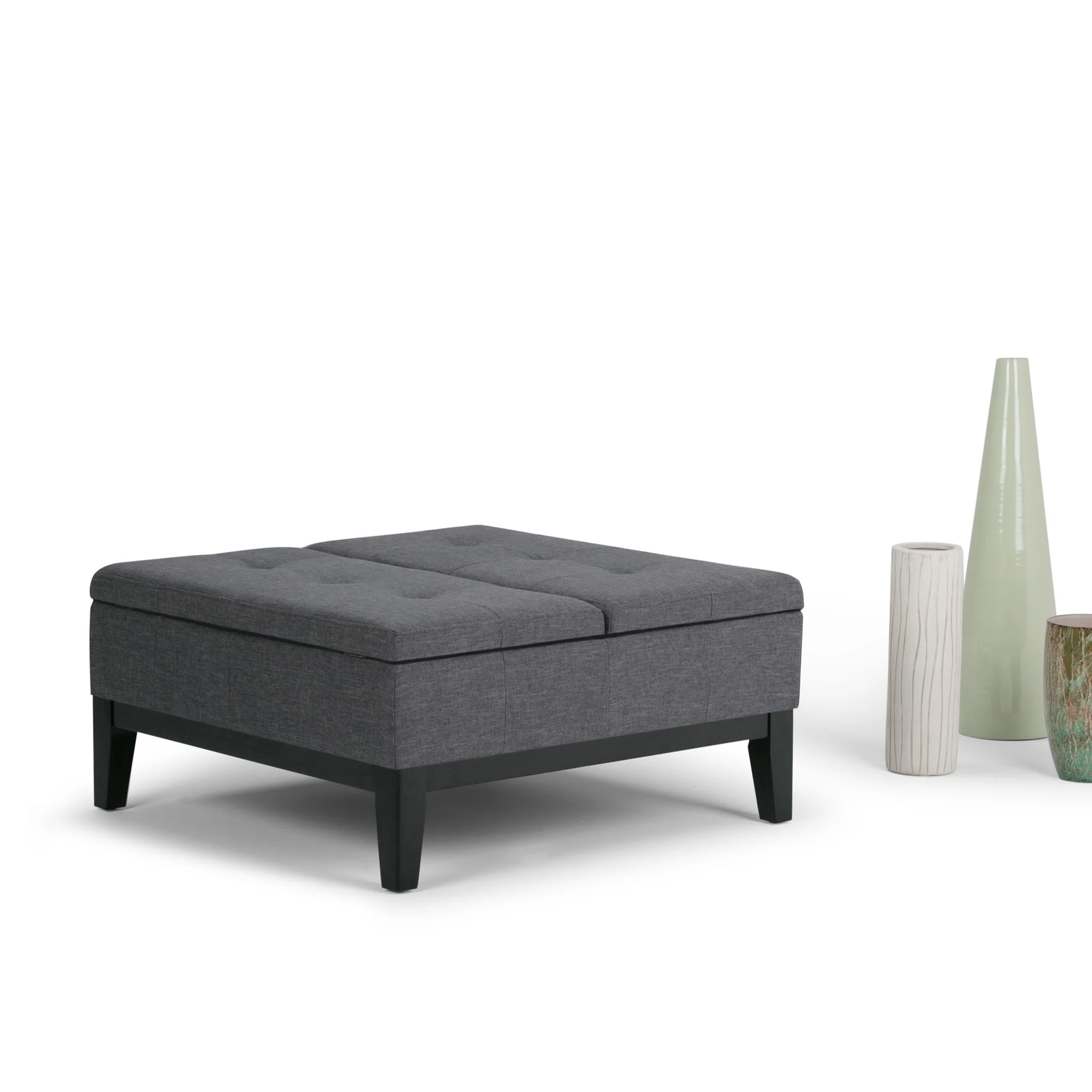Dover - Multifunctional Lift Top Coffee Table Storage Ottoman - Image 21