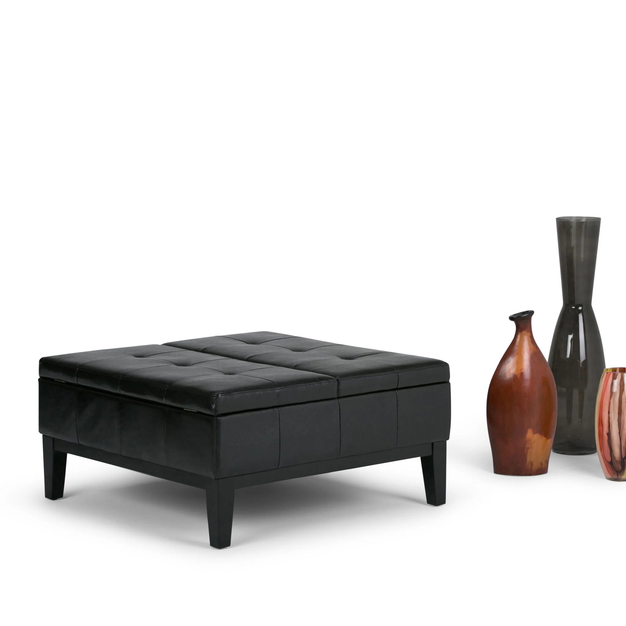 Dover - Multifunctional Lift Top Coffee Table Storage Ottoman - Image 30