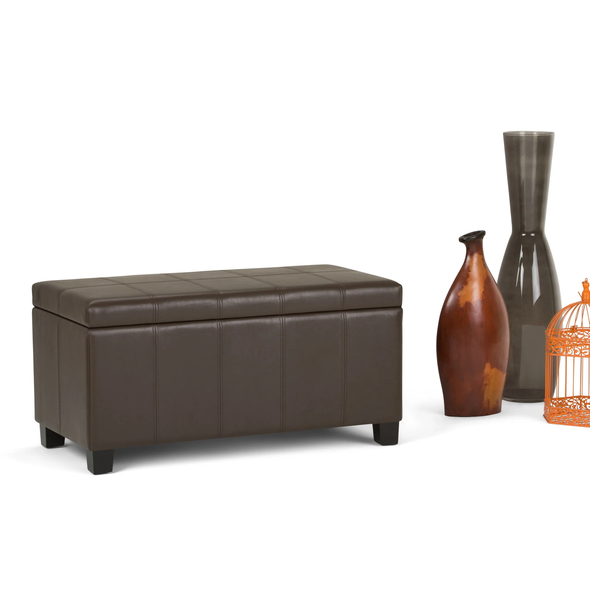 Dover - Upholstered Storage Ottoman Bench - Image 18