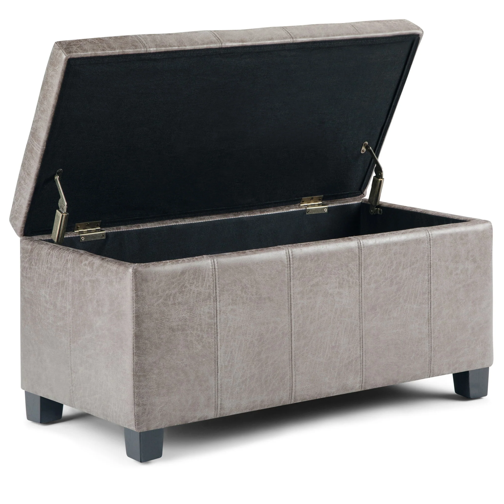 Dover - Upholstered Storage Ottoman Bench - Image 47