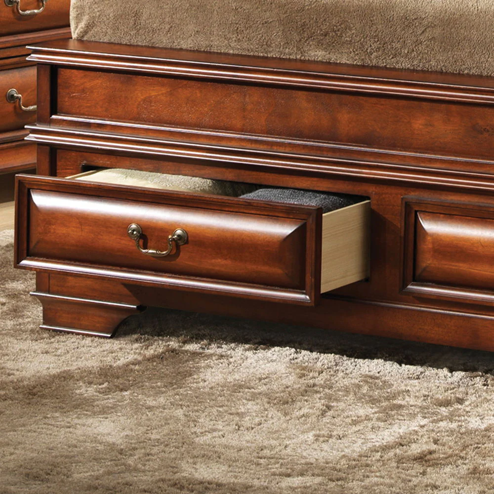 Dovetailed Drawers Storage Bed - Image 6