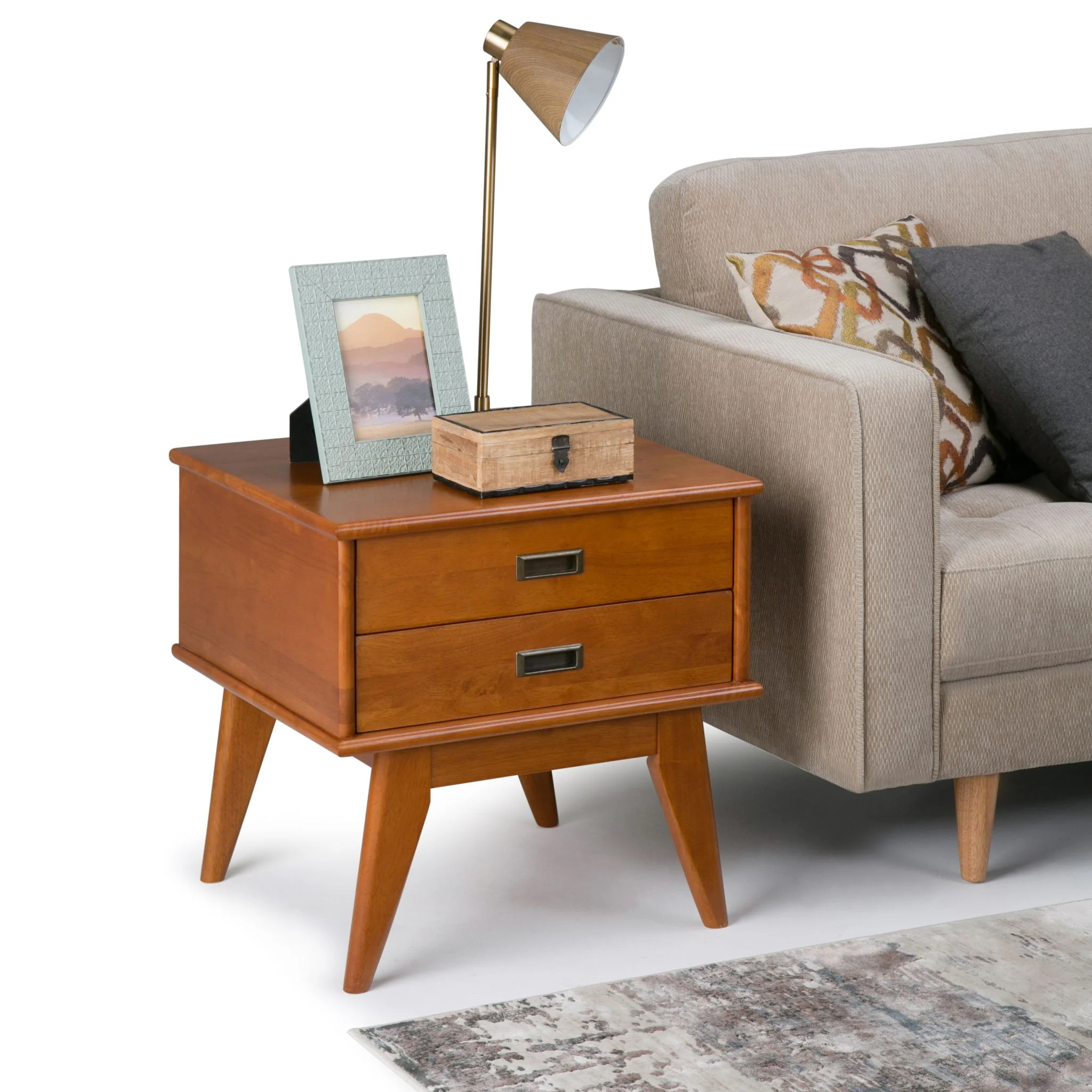 Draper - Handcrafted Mid Century End Table - Image 19