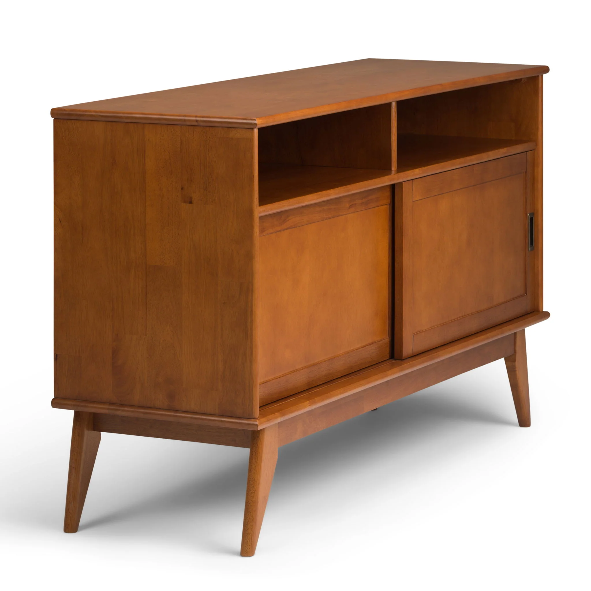 Draper - Handcrafted Mid Century Low TV Media Stand - Image 31