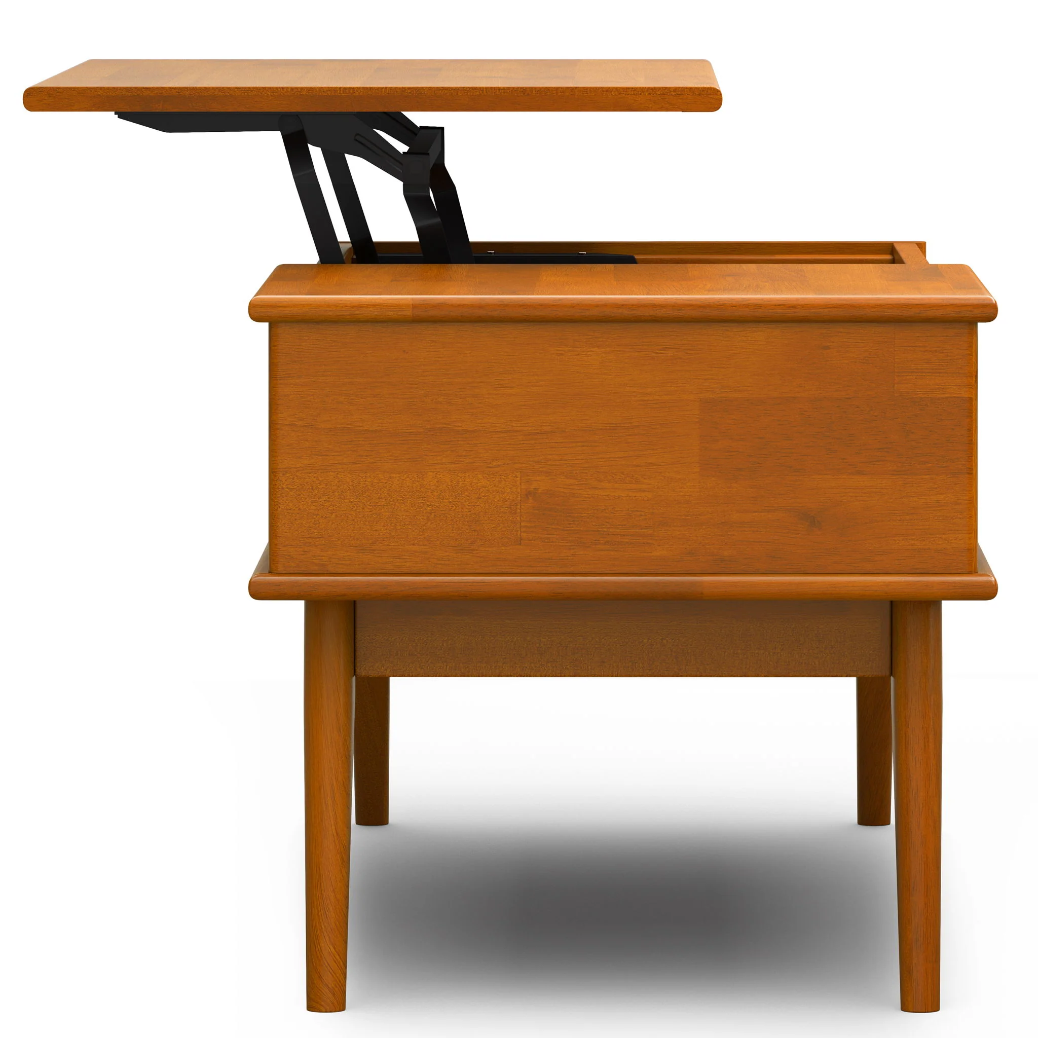 Draper - Lift Top Coffee Table - Teak - Image 3