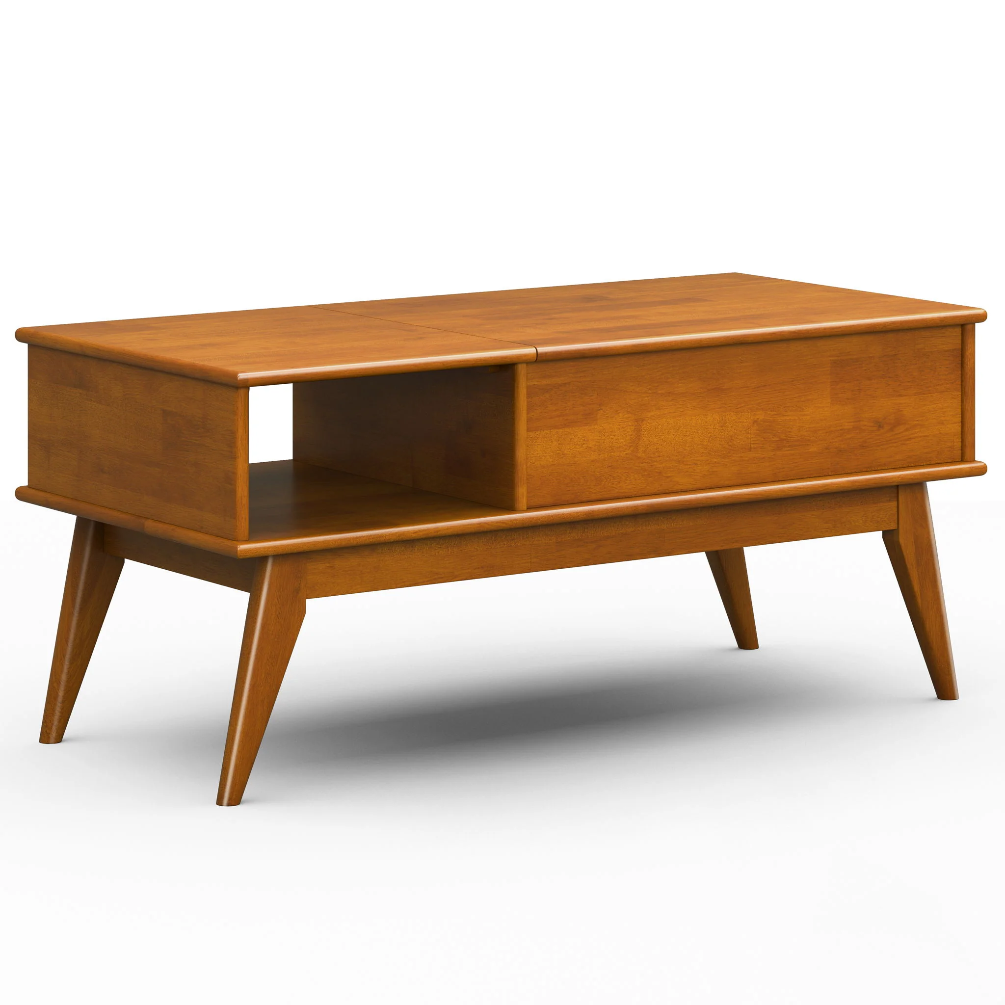 Draper - Lift Top Coffee Table - Teak - Image 5