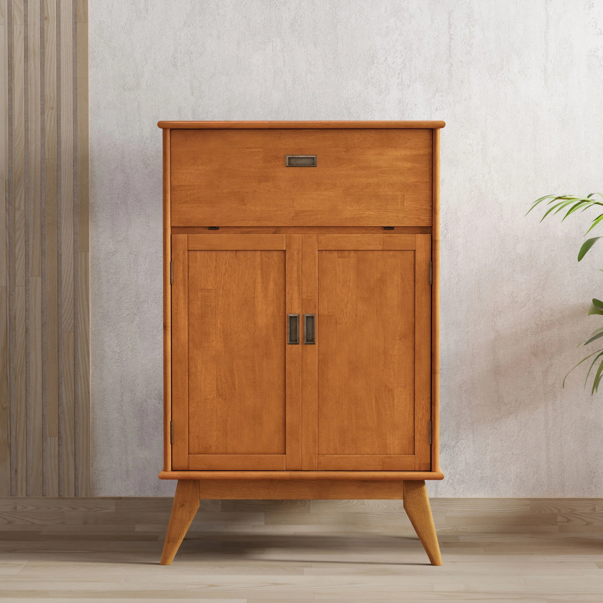 Draper - Mid Century Bar Cabinet - Image 7