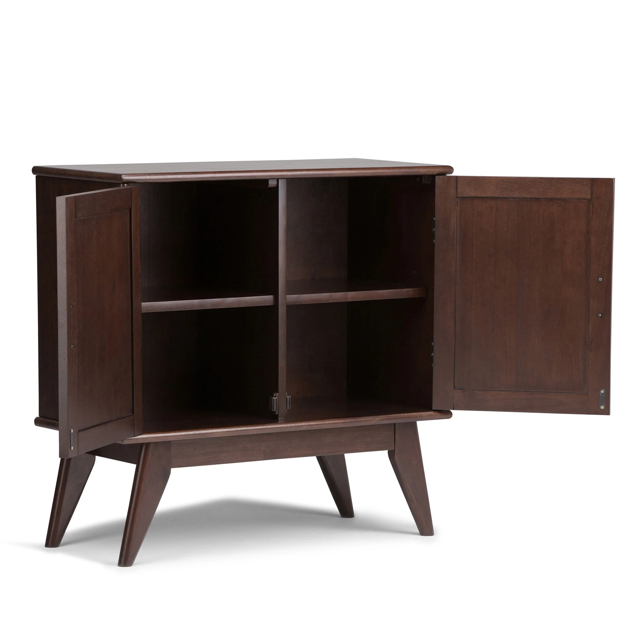 Draper - Low Storage Cabinet - Medium Auburn Brown - Image 10