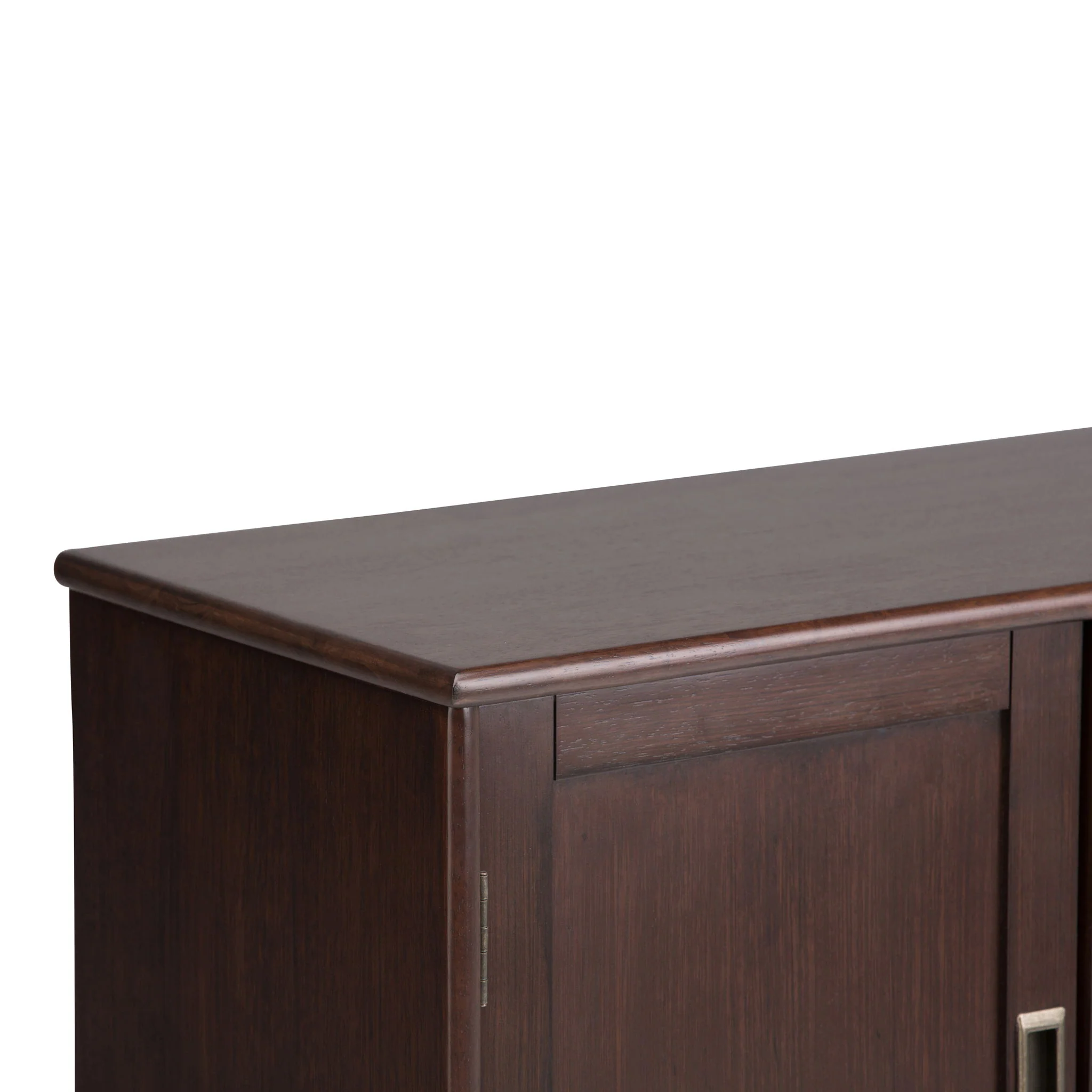 Draper - Low Storage Cabinet - Medium Auburn Brown - Image 9