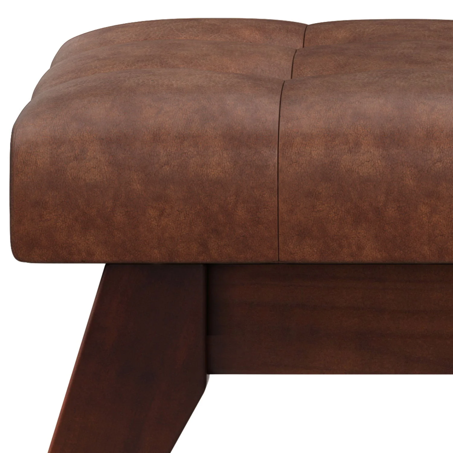 Draper - Upholstered Mid Century Tufted Ottoman Bench - Image 16