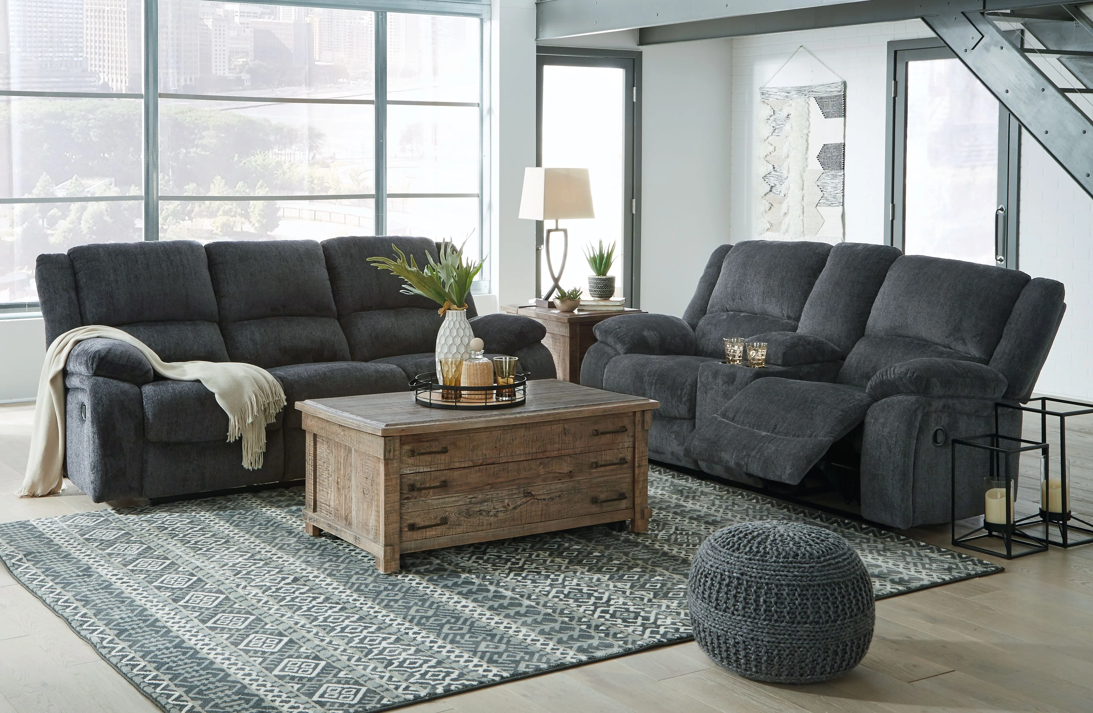 Draycoll - Reclining Living Room Set - Image 4