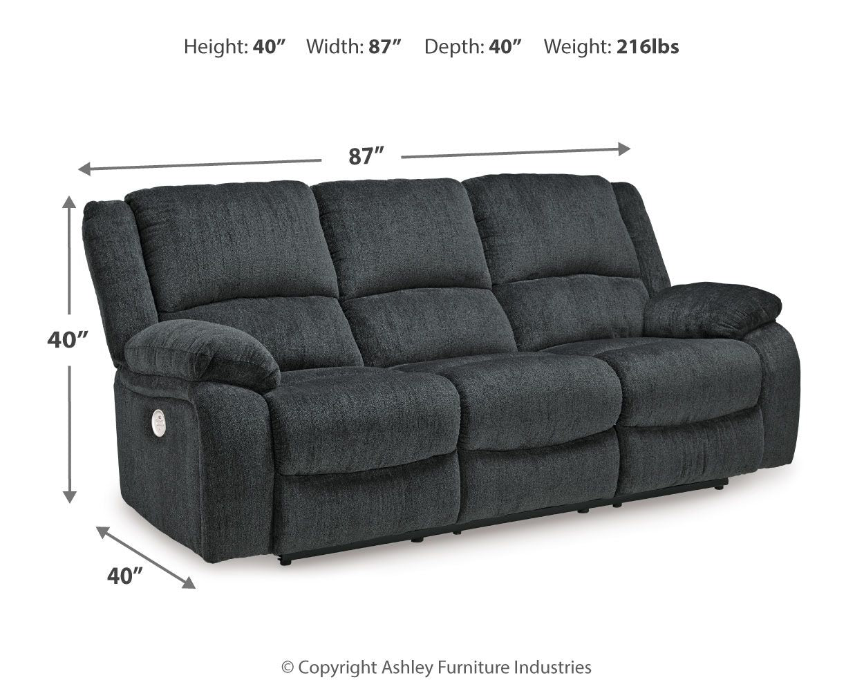 Draycoll - Reclining Sofa - Image 11