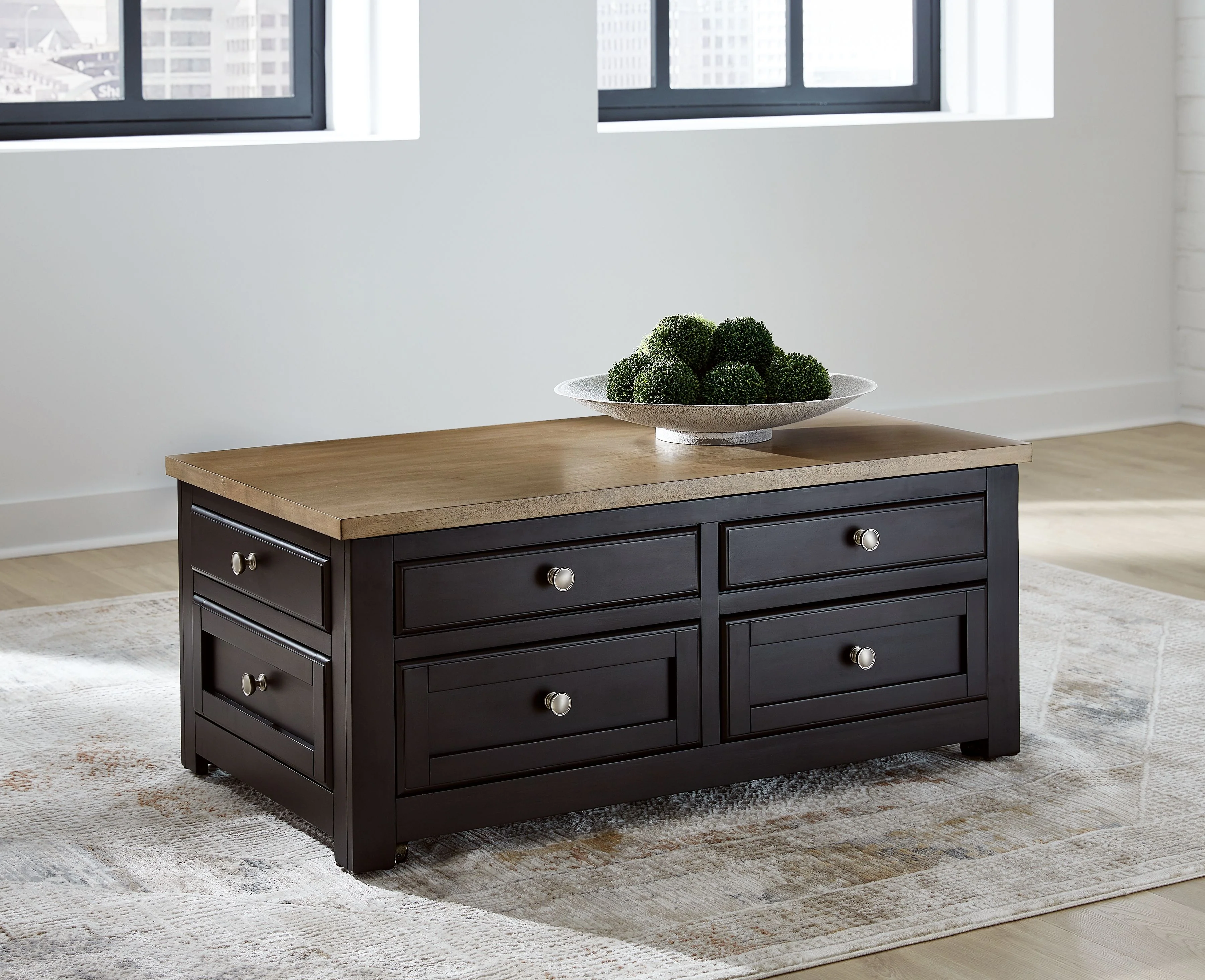 Drazmine - Lift Top Cocktail Table - Brown - Image 3